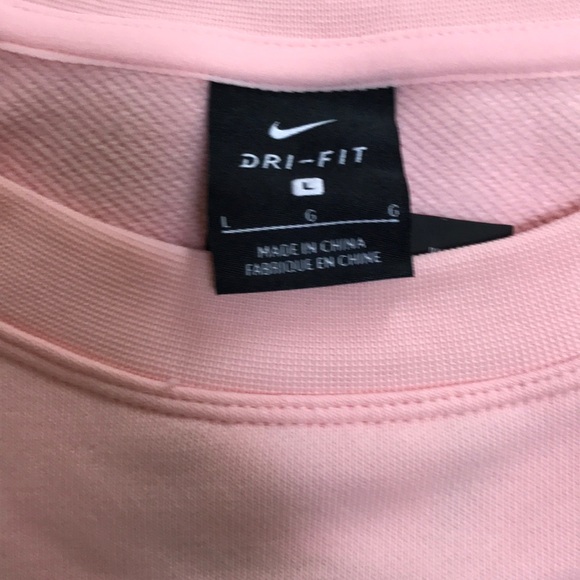 NWOT! Nike Large Terry cropped top/Sweatshirt - Picture 5 of 8